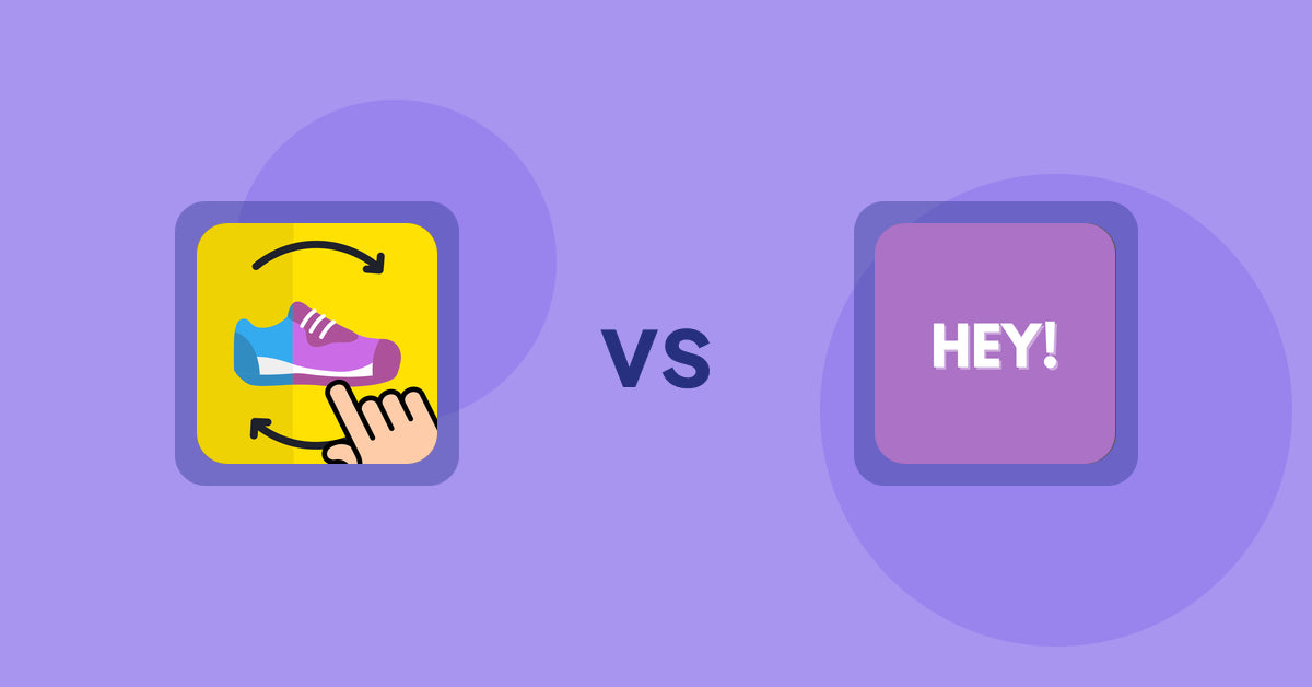 Shopify Product Display Apps: GG Quick View & Hover Slider vs Hey! Product Page Banner & Text