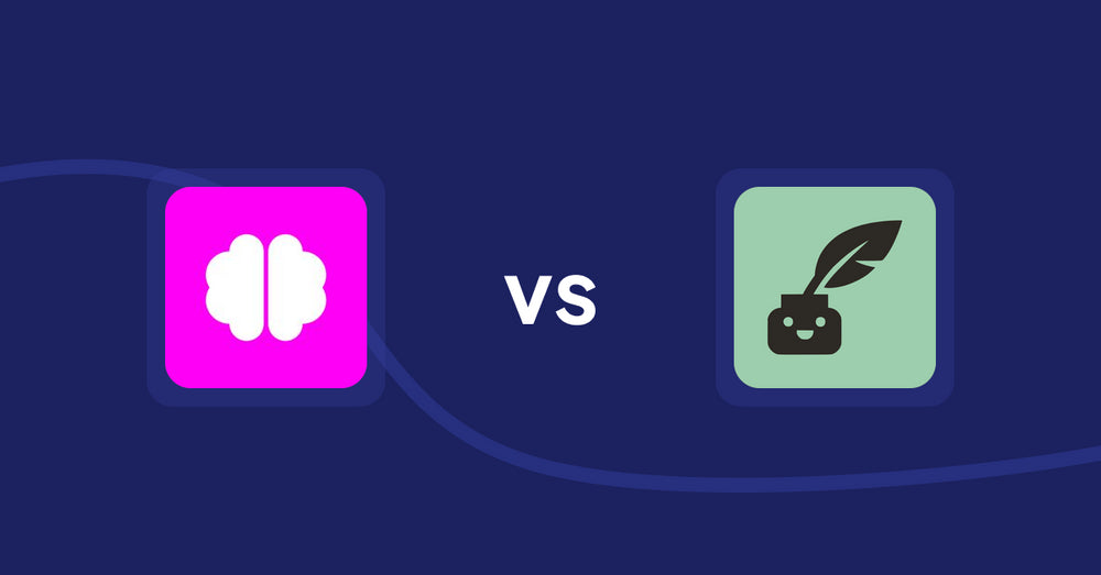 Shopify Product Display Apps: Brainy: AI SEO & Content Boost vs. Copybuddy