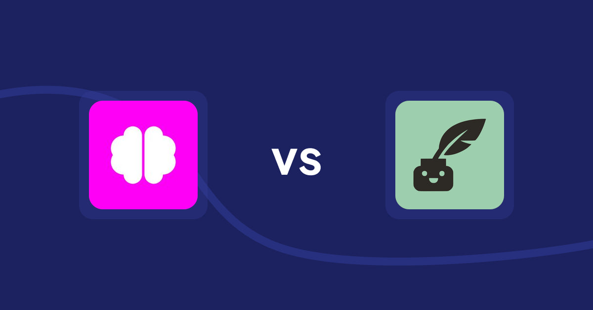 Shopify Product Display Apps: Brainy: AI SEO & Content Boost vs. Copybuddy