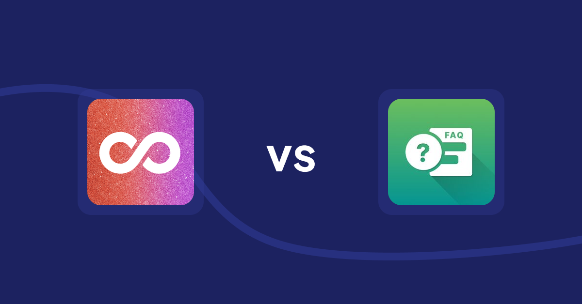 Shopify Product Display Apps: Infinite Scroll Pro vs FAQ Expert: Product FAQ