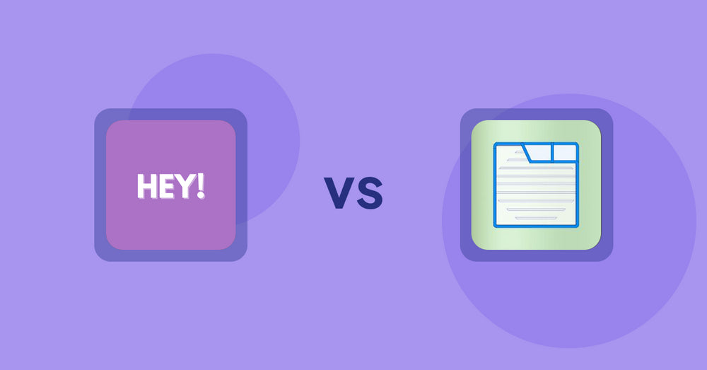 Shopify Product Display Apps: Hey! Product Page Banner & Text vs Ecom Product Descriptions
