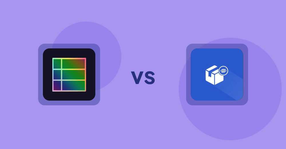 Shopify Product Display Apps: TableFlow Specification Table vs Addify - Hide Products
