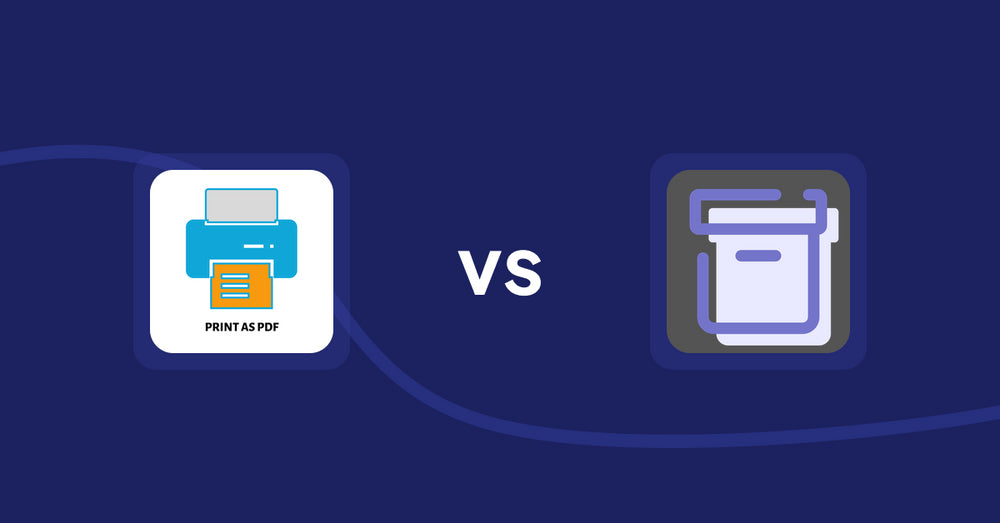Shopify Product Display Apps: LitPDP ‑ Print as PDF vs Shelfify
