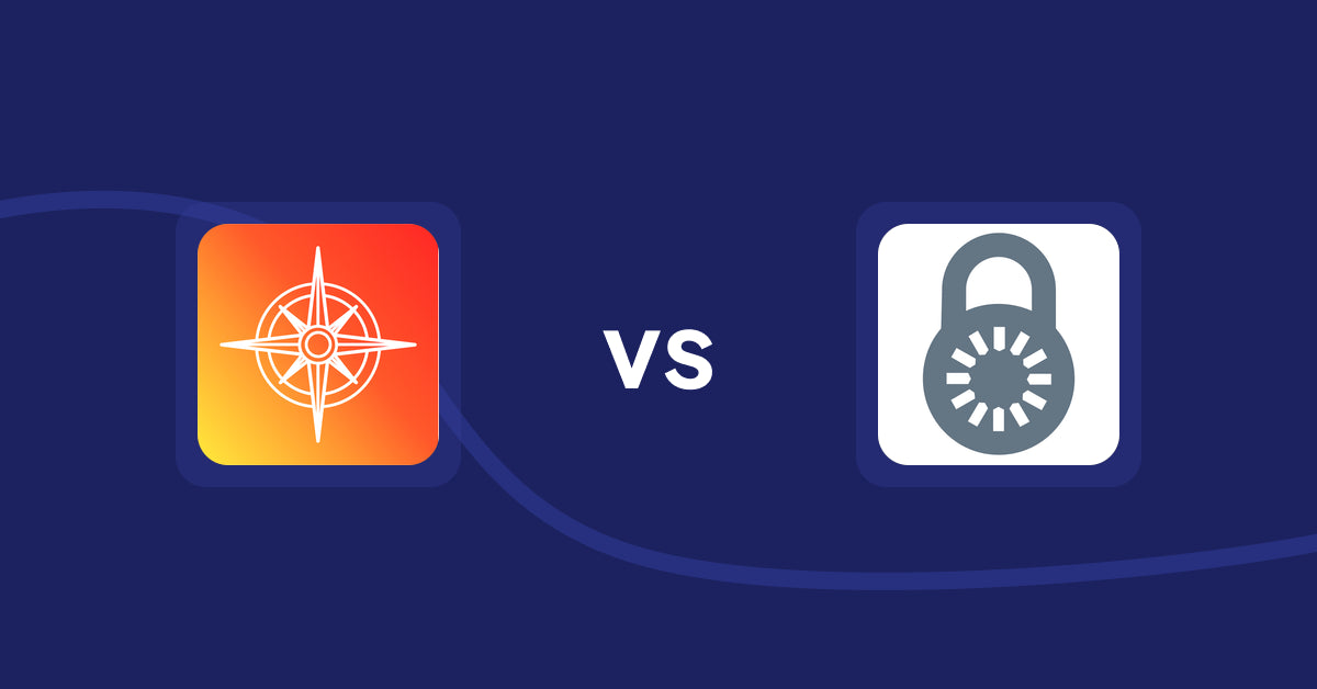Shopify Product Display Apps: Compass Navigation vs Reveal Lock Manager