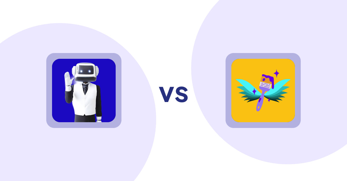 Shopify Product Display Apps: ShopCierge — AI Sales Chatbot vs Badgfly ‑ Product Personalizer