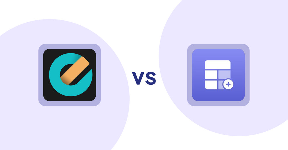 Shopify Product Display Apps: Price Calculator by Dimensions vs Eazy Specification Tags Table