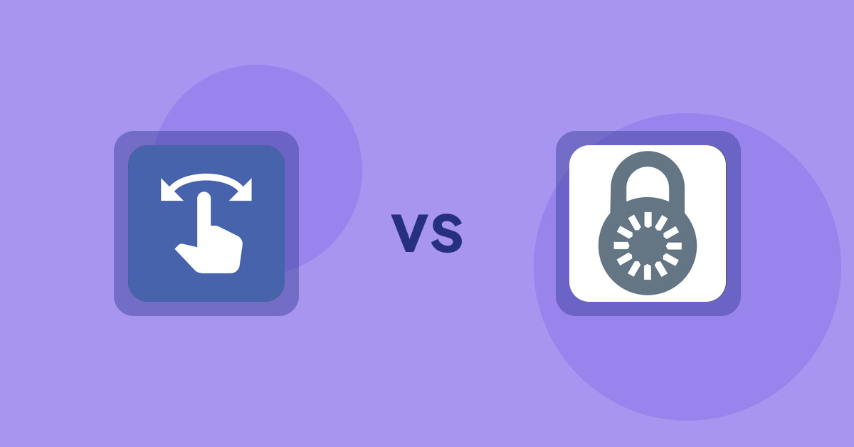 Shopify Product Display Apps: HypeSwipe: Swipes to Sales vs Reveal Lock Manager