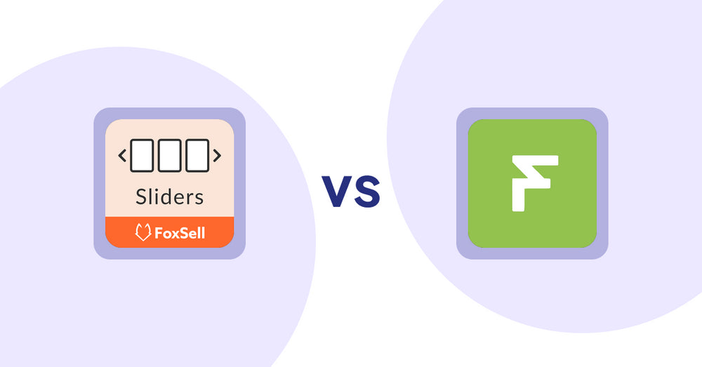 Shopify Product Display Apps: FoxSell Slider & Carousel vs. Easy Estimate Shipping