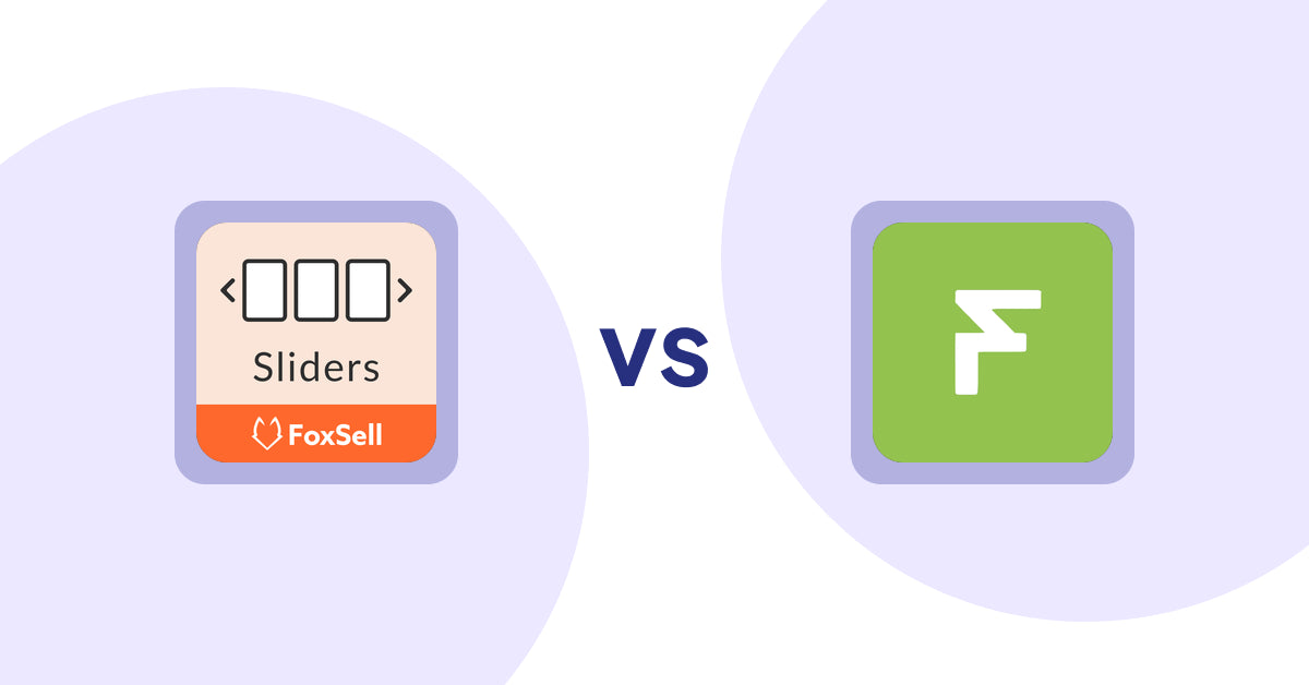 Shopify Product Display Apps: FoxSell Slider & Carousel vs. Easy Estimate Shipping