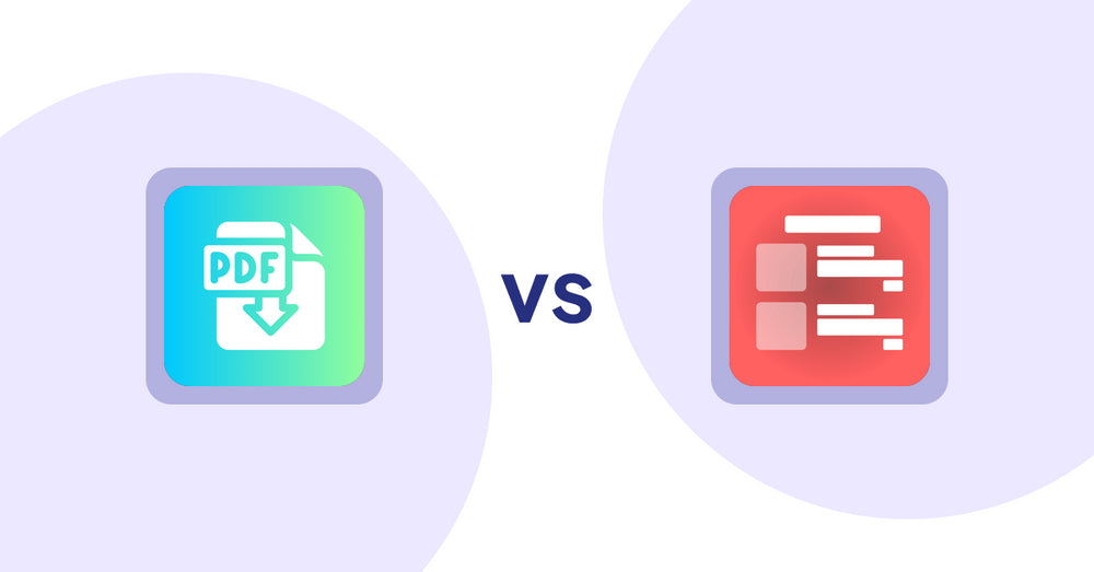 Shopify Product Display Apps: Hukify ‑ PDF Catalog Printer vs Menulog