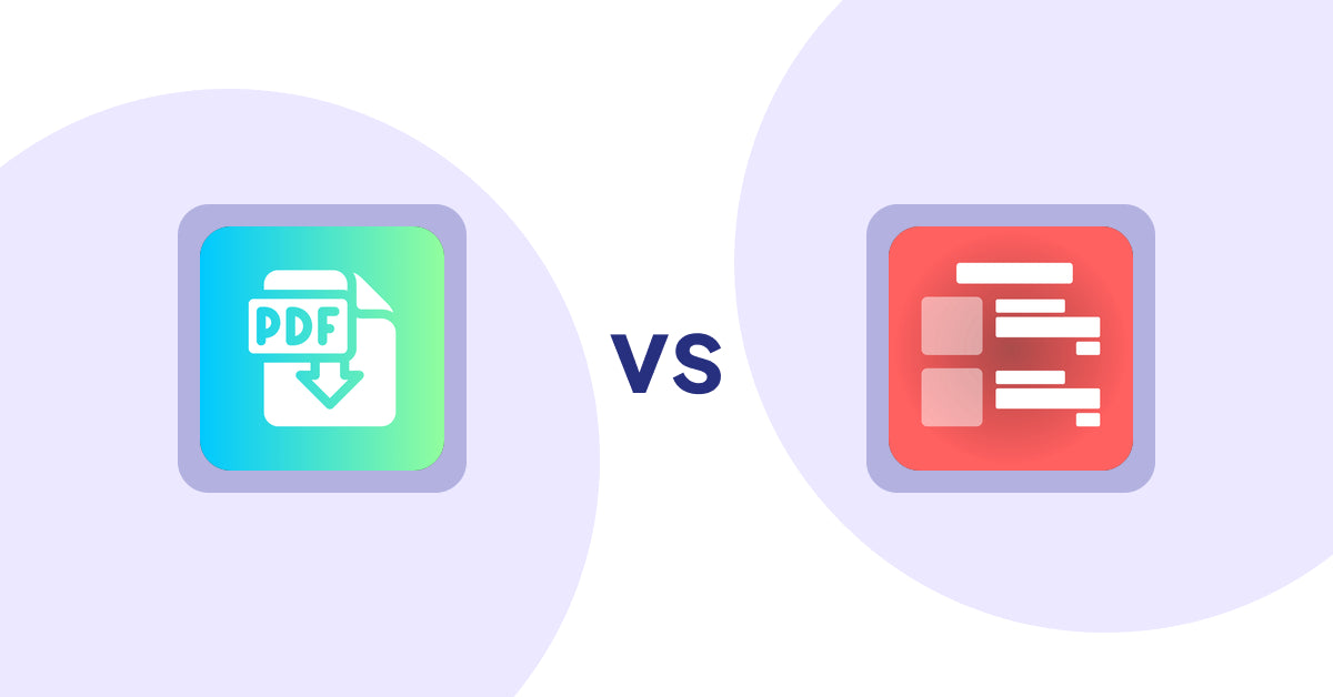 Shopify Product Display Apps: Hukify ‑ PDF Catalog Printer vs Menulog