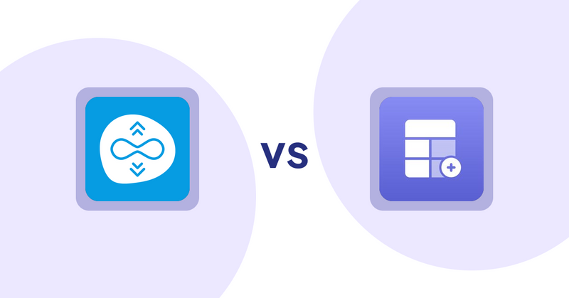 Shopify Product Display Apps: Scroll Freely: Infinite Scroll vs Eazy Specification Tags Table