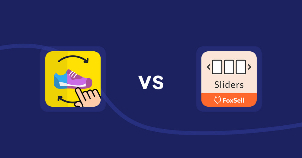 Shopify Product Display Apps: GG Quick View & Hover Slider vs. FoxSell Slider & Carousel