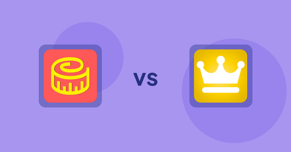 Shopify Product Display Apps: Snake Size Chart & Size Guide vs Awesome Ranking