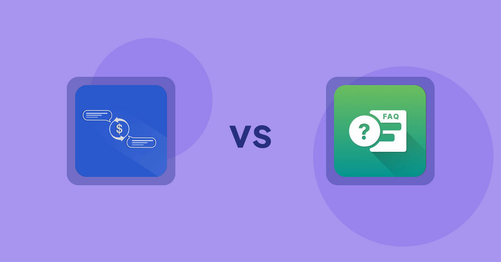 Shopify Product Display Apps: Addify Custom Price Text vs FAQ Expert: Product FAQ