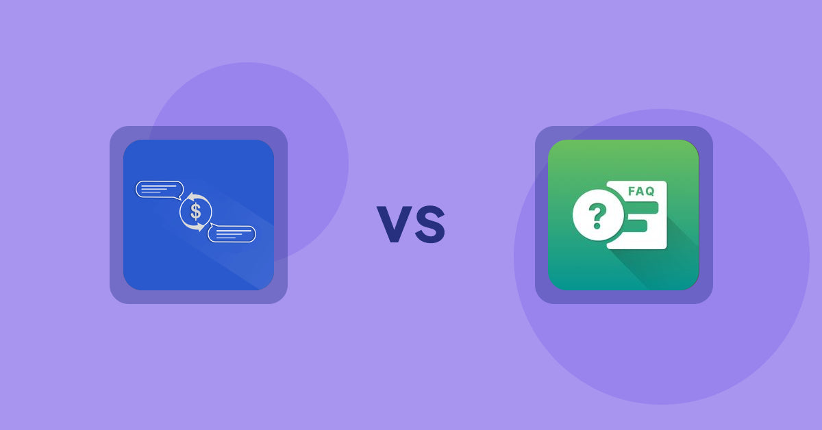 Shopify Product Display Apps: Addify Custom Price Text vs FAQ Expert: Product FAQ