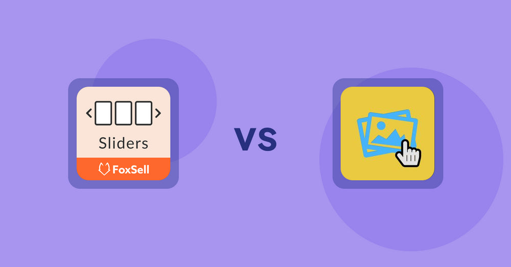 Shopify Product Display Apps: FoxSell Slider & Carousel vs Singleton | Second Image Hover