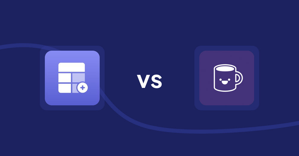 Shopify Product Display Apps: Eazy Specification Tags Table vs. Mugshot Bot