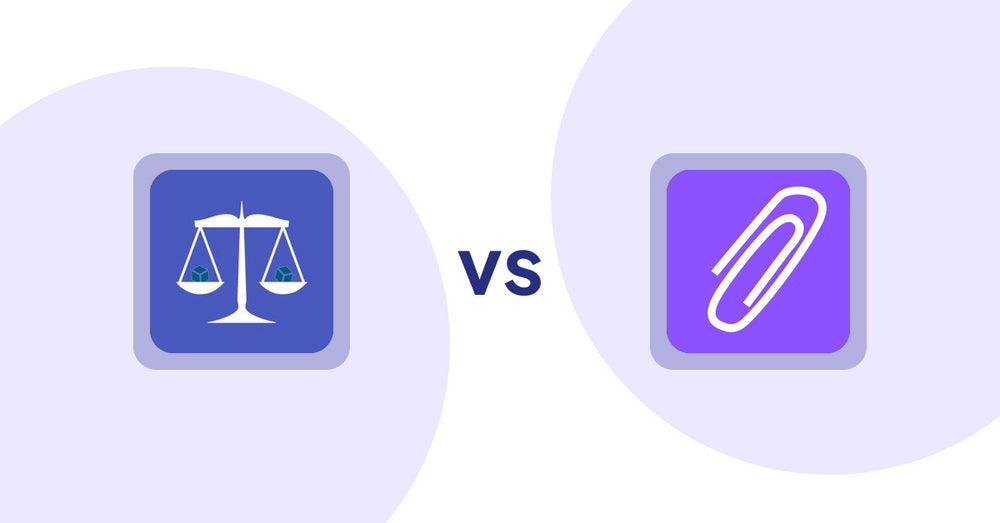 Shopify Product Display Apps: Equate ‑ Product Compare vs Agile Attachments