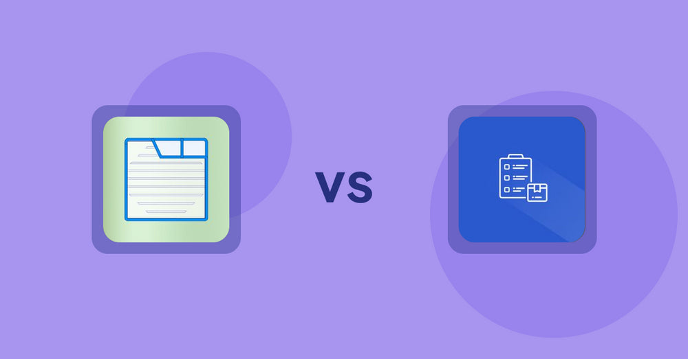 Shopify Product Display Apps: Ecom Product Descriptions vs. Addify ‑ Products Table List