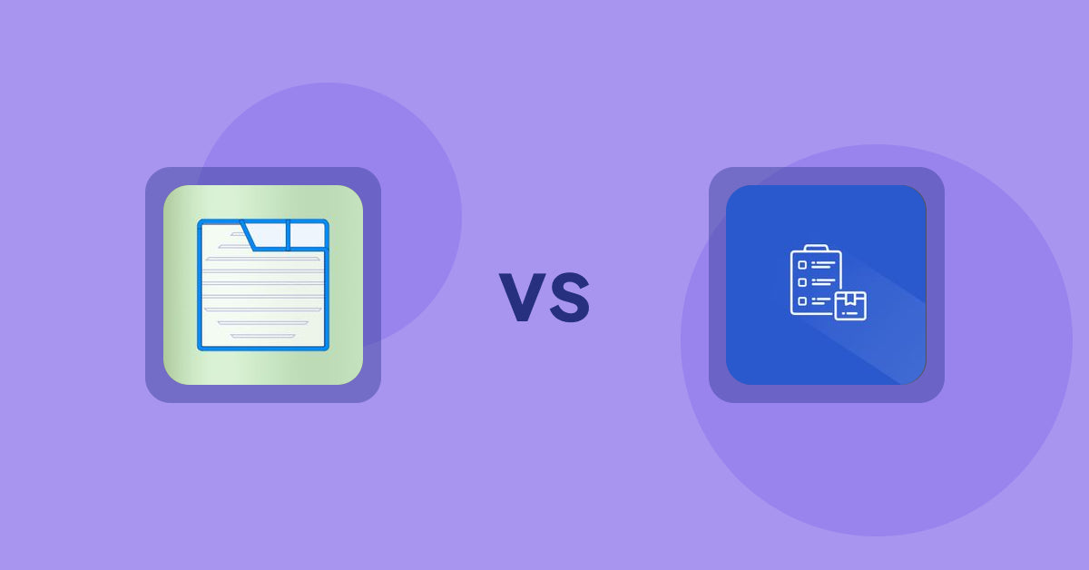 Shopify Product Display Apps: Ecom Product Descriptions vs. Addify ‑ Products Table List