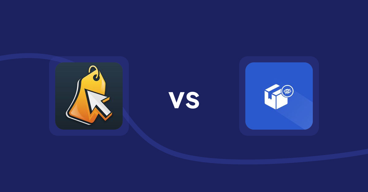 Shopify Product Display Apps: Iconic: Product Features vs Addify ‑ Hide Products