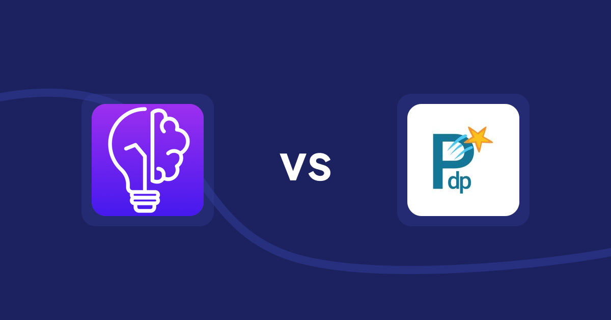 Shopify Product Display Apps: GoWise: AI Product Description vs PDP Star