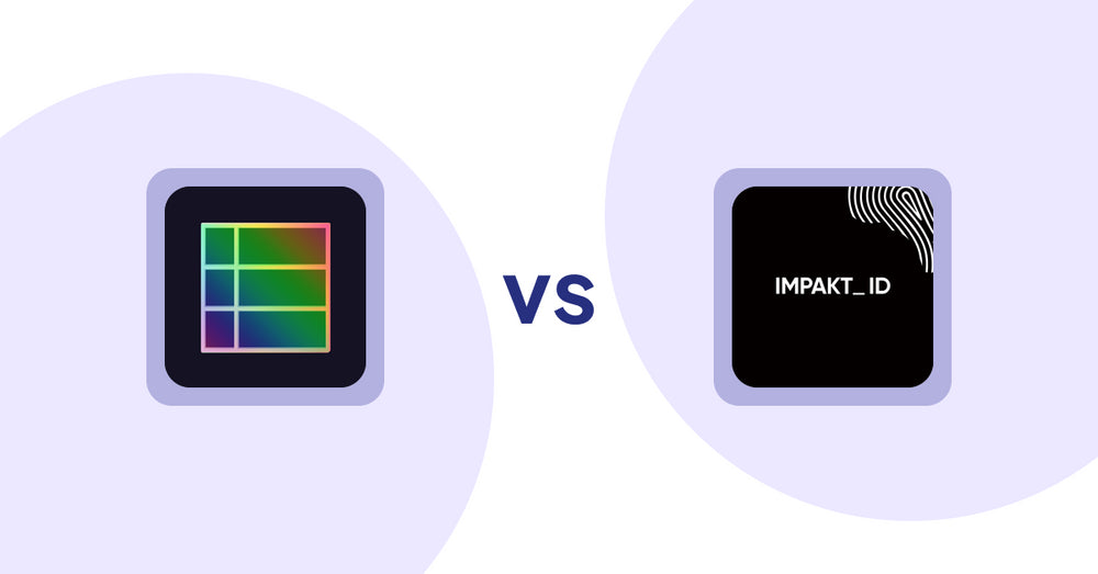 Shopify Product Display Apps: TableFlow Specification Table vs IMPAKT ID: Fashion CO2 Tracker