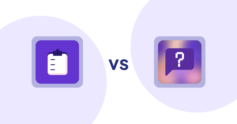 Shopify Product Display Apps: WSH Order Form & ReOrder vs FAQbucket ‑ Help Center & FAQ