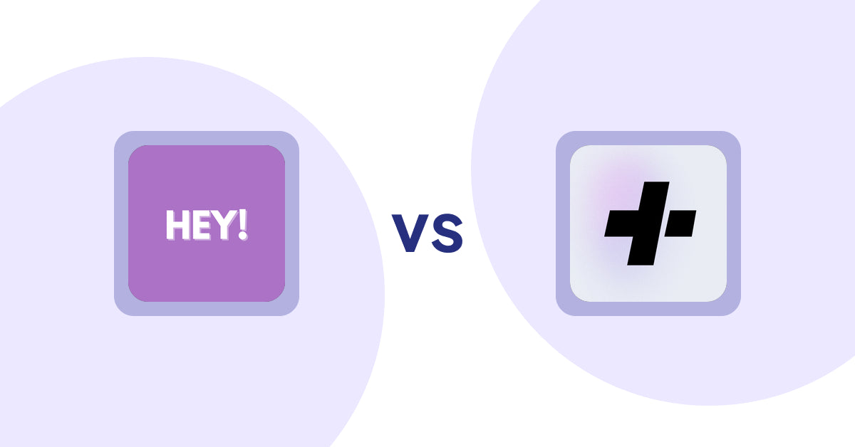 Shopify Product Display Apps: Hey! Product Page Banner & Text vs. Details+ Specifications Table