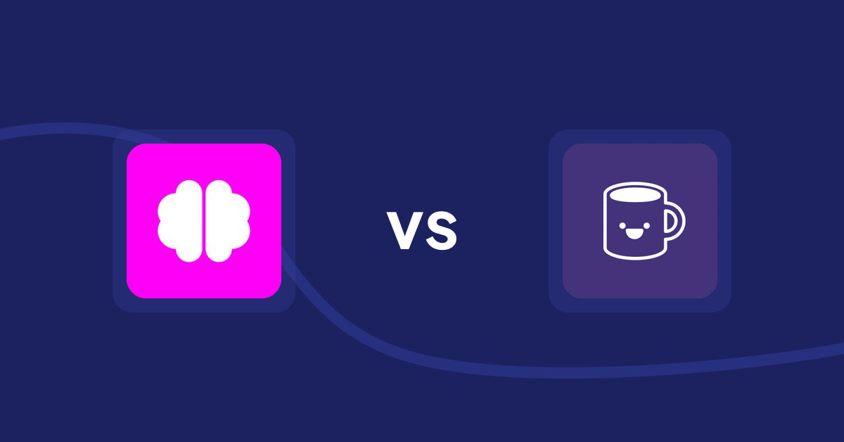 Shopify Product Display Apps: Brainy: AI SEO & Content Boost vs Mugshot Bot