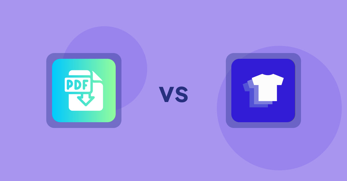 Shopify Product Display Apps: Hukify ‑ PDF Catalog Printer vs. Xpander