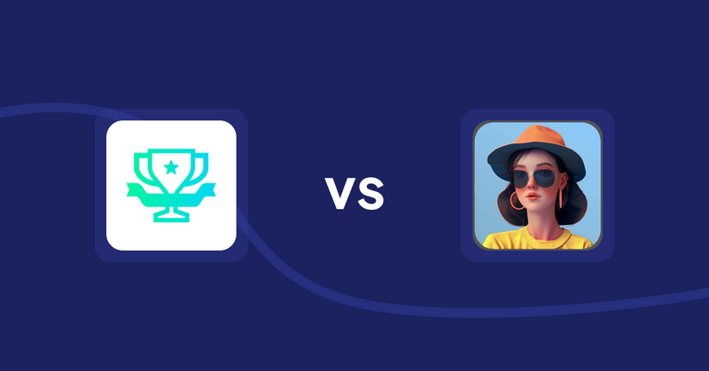 Shopify Product Display Apps: らくらくランキング表示アプリ｜リテリア Ranking vs Fit it