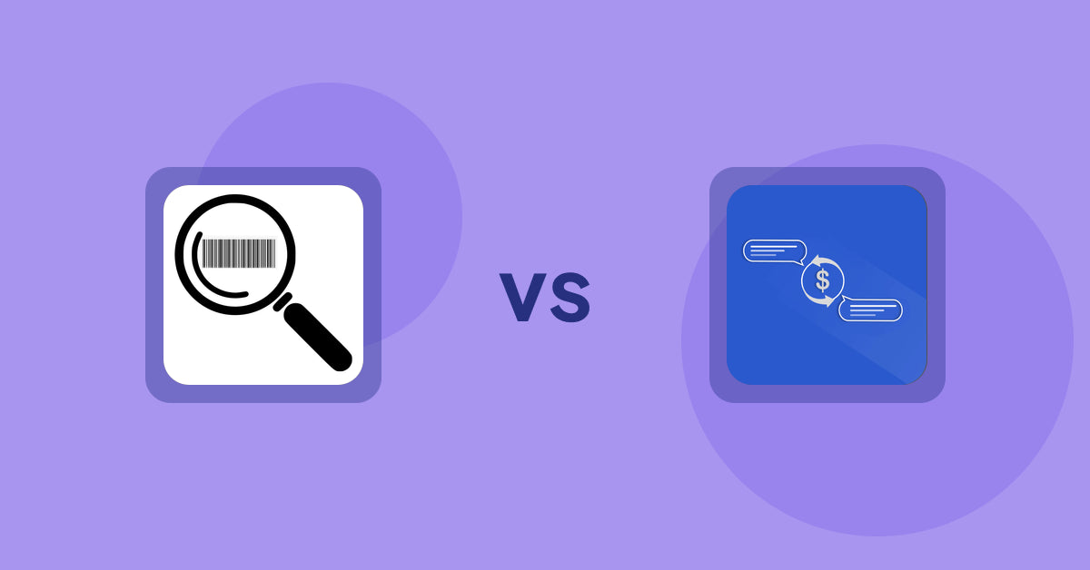 Shopify Product Display Apps: ScanZ ‑ Find and Import Easy vs Addify Custom Price Text