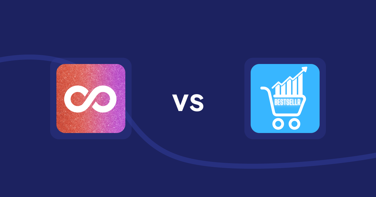 Shopify Product Display Apps: Infinite Scroll Pro vs Bestsellr