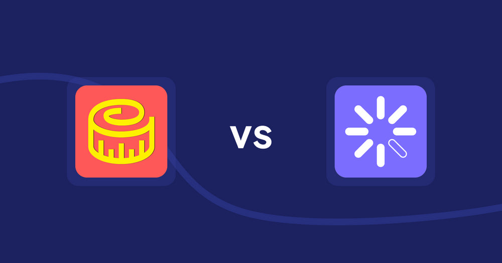 Shopify Product Display Apps: Snake Size Chart & Size Guide vs Quinn Shoppable Videos & Reels