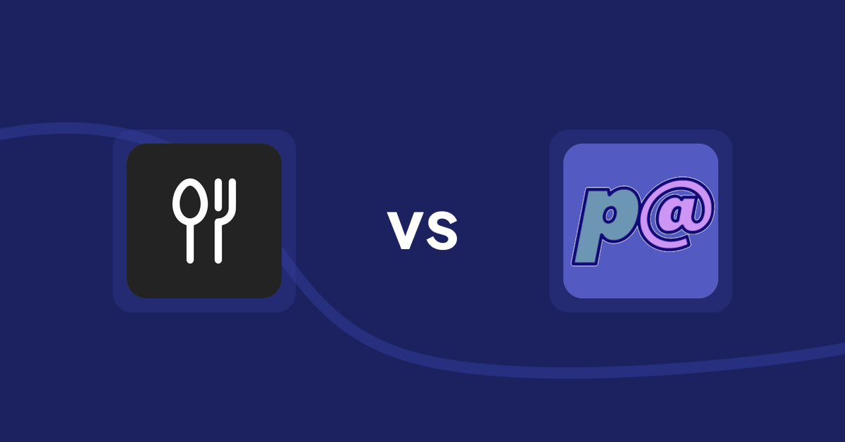 Shopify Product Display Apps: ServeUp ‑ Restaurant Menu vs Parameterizer