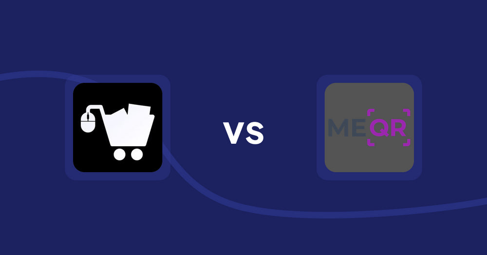 Shopify Product Display Apps: LM Add To Cart Sticky vs ME‑QR