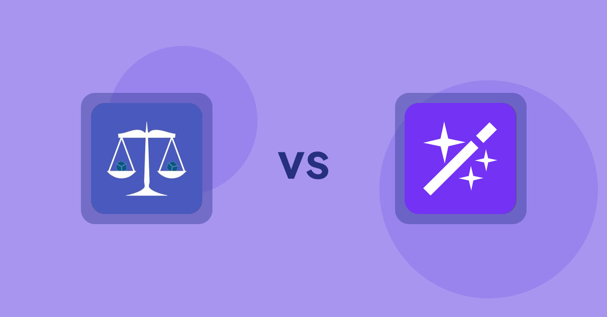 Shopify Product Display Apps: Equate ‑ Product Compare vs. Magi ‑ AI Write Description