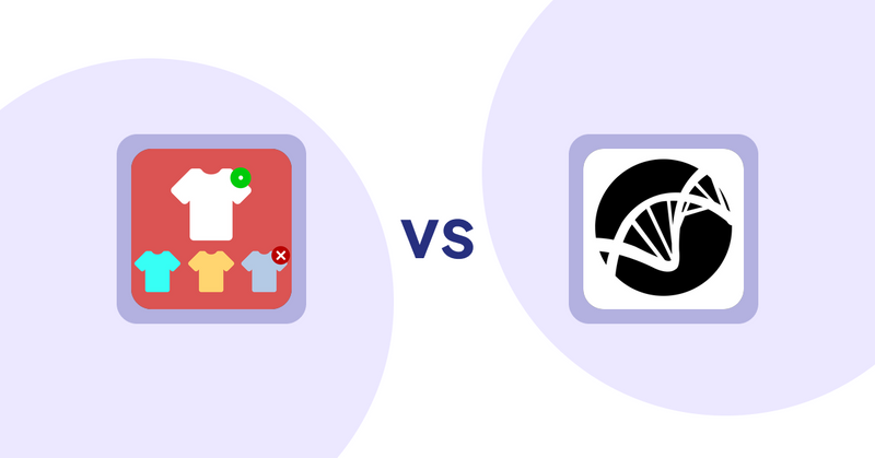 Shopify Product Display Apps: ST: Product & Collection Sort vs. Bike Matrix