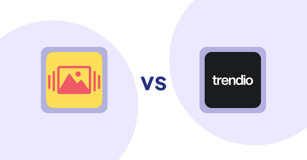 Shopify Product Display Apps: Slidy Testimonial Carousel vs Trendio