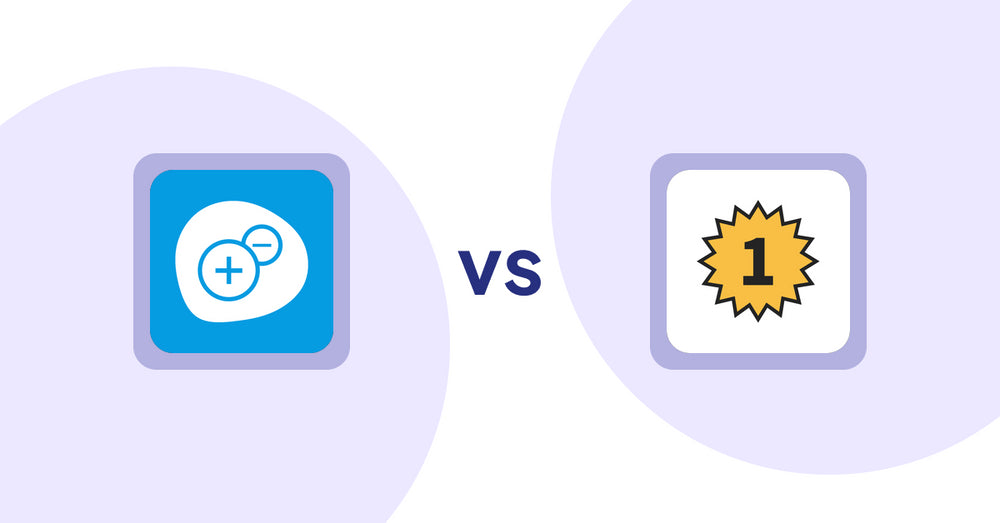 Shopify Product Display Apps: Extendons Quantity Selector vs. UR: Smart Ranking