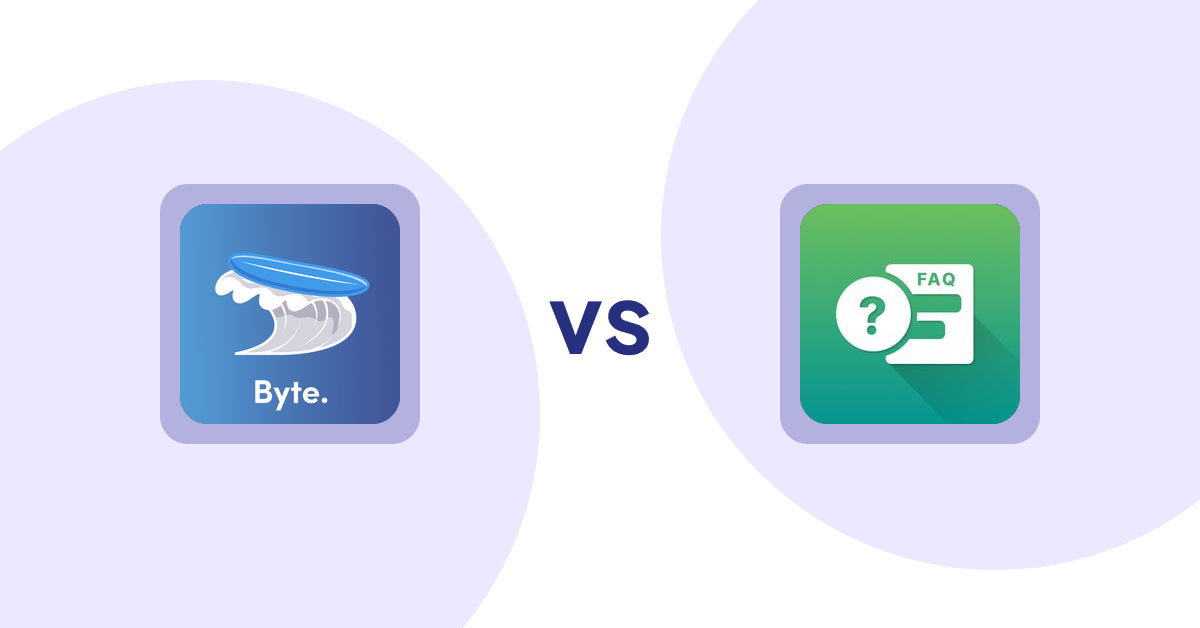 Shopify Product Display Apps: Subcollection Category Surf vs. FAQ Expert: Product FAQ