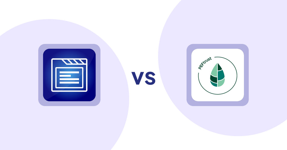 Shopify Product Display Apps: My Tabs 2.0 vs Peftrust