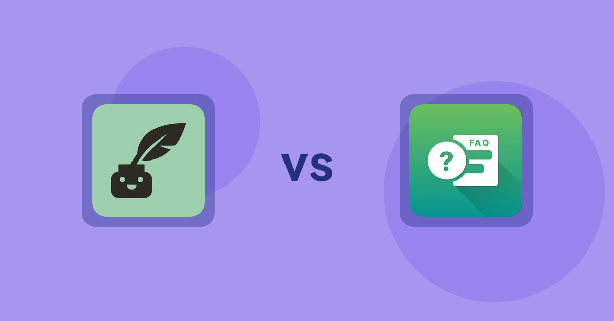 Shopify Product Display Apps: Copybuddy vs FAQ Expert: Product FAQ