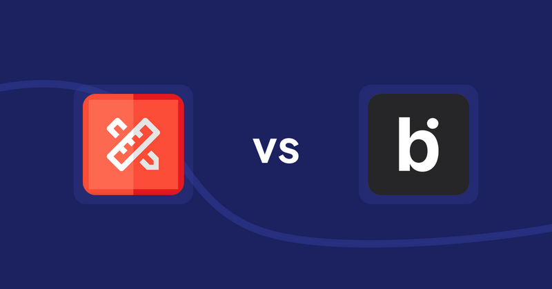 Shopify Product Display Apps: RT: Size Chart, Size Guide vs. bitAI: Advance Sort Collection