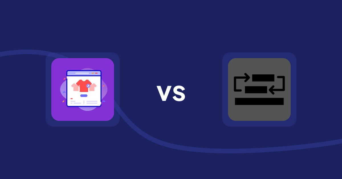 Shopify Product Display Apps: Variant Title Magic vs Sortyfi Collection Merchandise