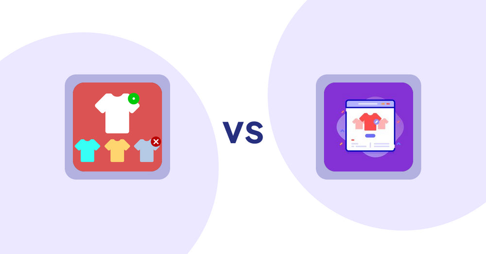 Shopify Product Display Apps: ST: Product & Collection Sort vs. Variant Title Magic