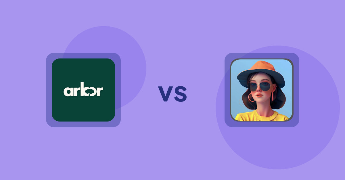 Shopify Product Display Apps: Arbor ― Carbon Transparency vs Fit it