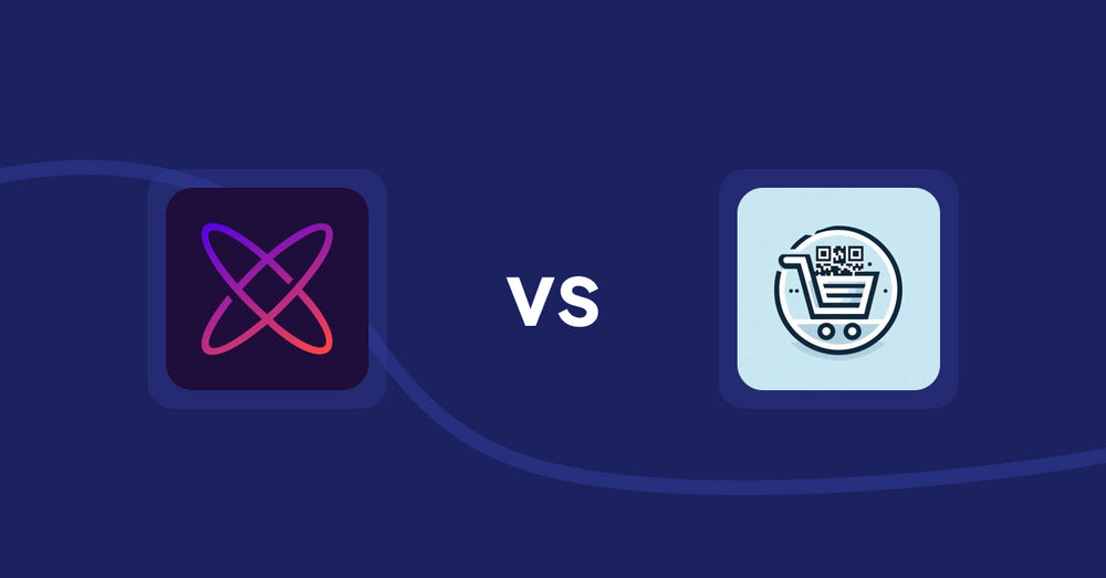Shopify Product Display Apps: Meteor Mega Menu & Navigation vs QR Cartify